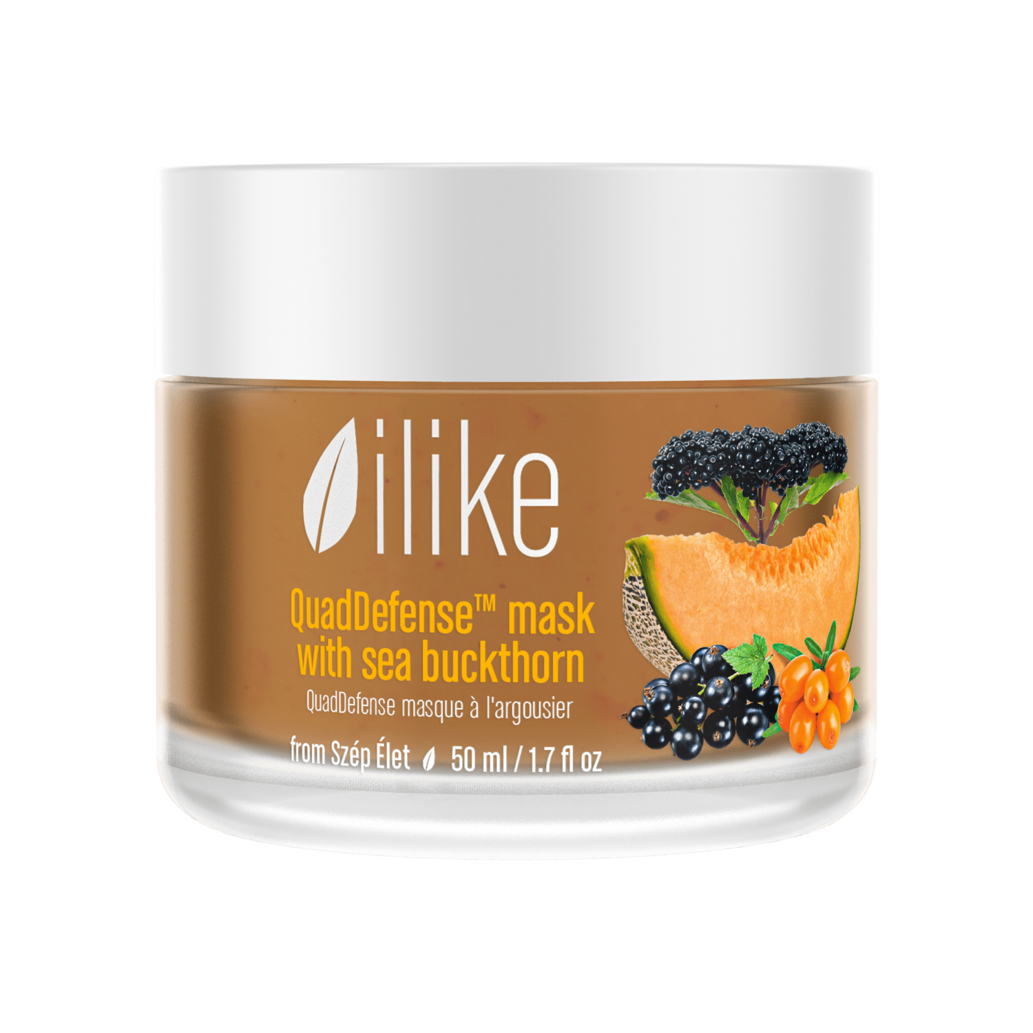 QuadDefense Mask with Sea Buckthorn