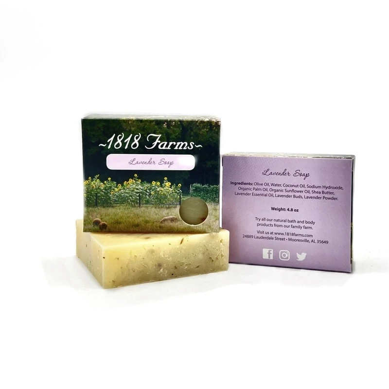 1818 Farms - Hand Crafted Soap - Lavender