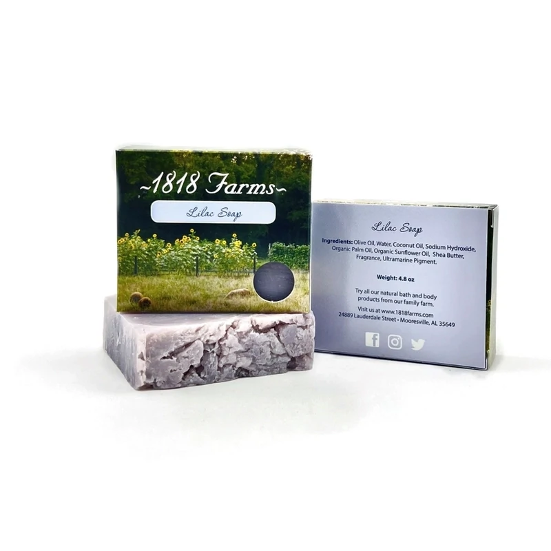 1818 Farms - Hand Crafted Soap - Lilac