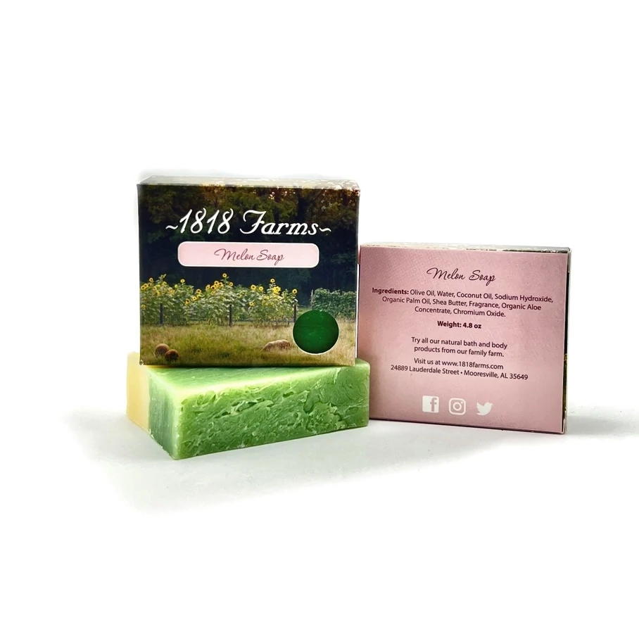1818 Farms - Hand Crafted Soap - Melon