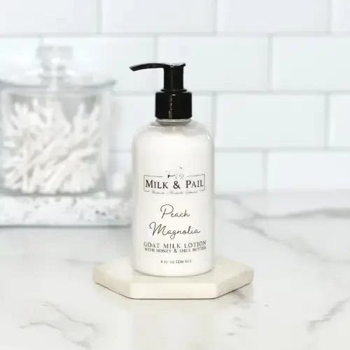 Milk &amp; Pail - Peach Magnolia Goat Milk Lotion 8oz