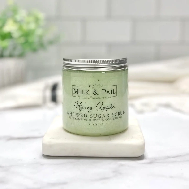 Milk &amp; Pail - Honey Apple Whipped Sugar Scrub