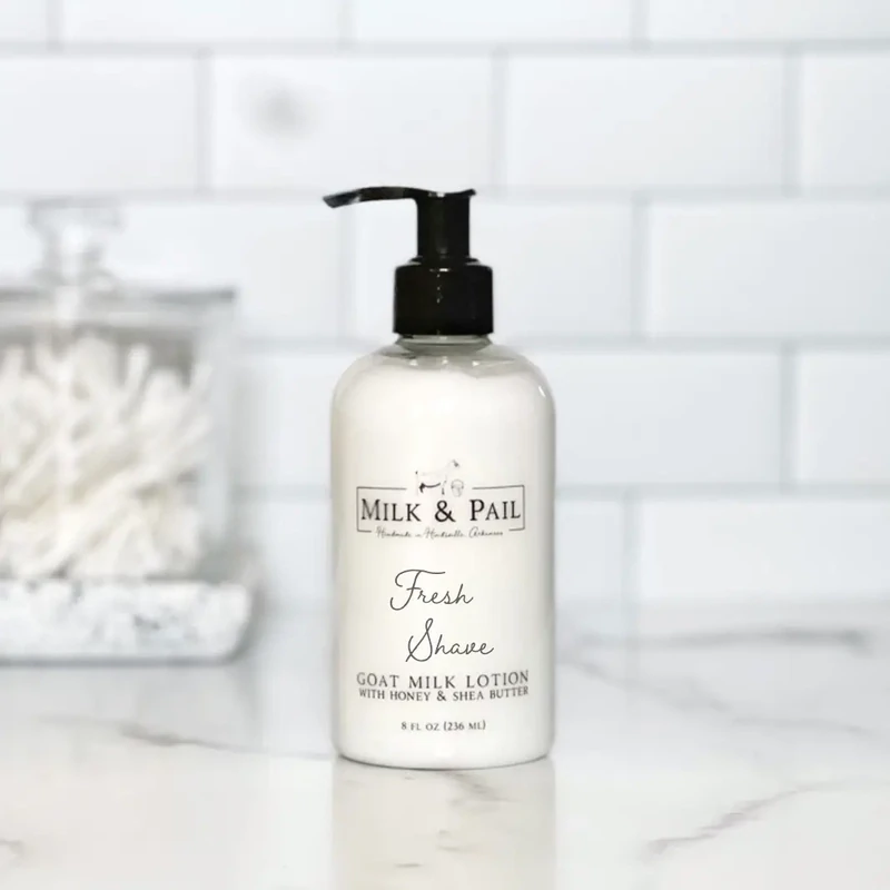 Milk &amp; Pail - Fresh Shave Goat Milk Lotion 8oz