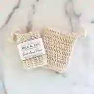 Milk &amp; Pail - Sisal Soap Bag