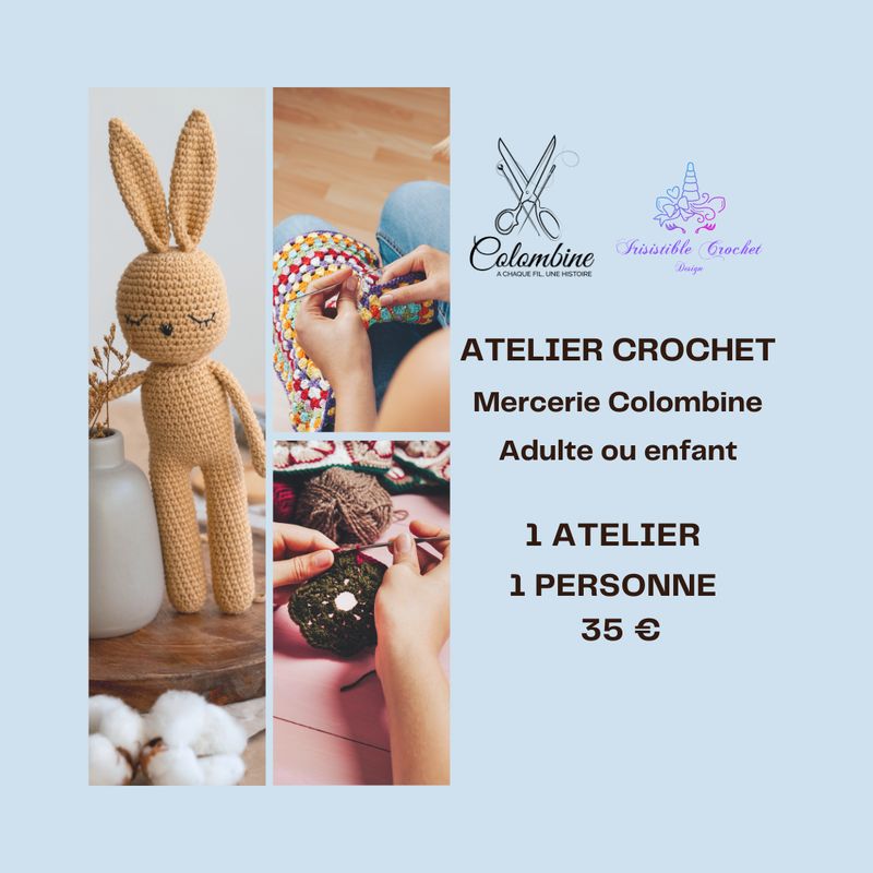 Ateliers Crochet 1 Personne Chez Colombine