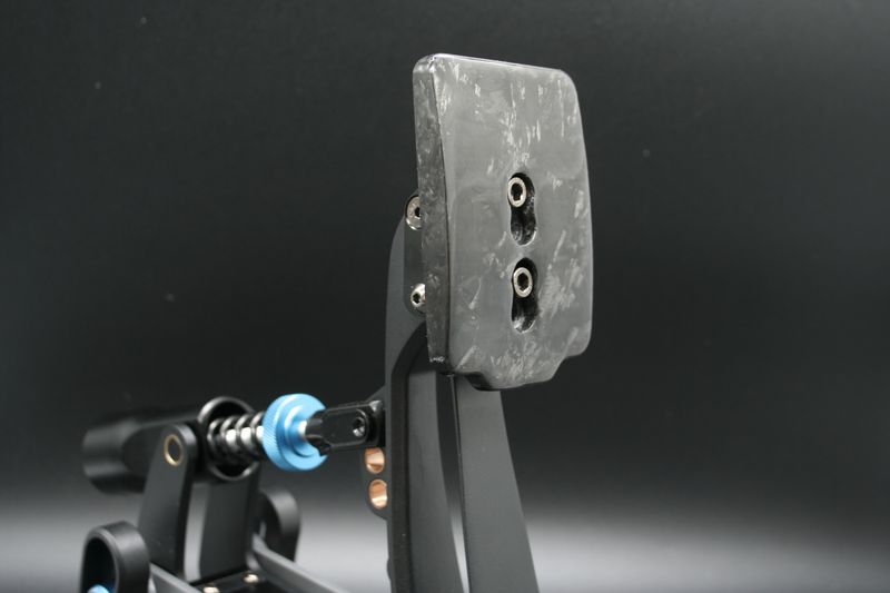 Forged Carbon Pedalplatte für SimLab XP1