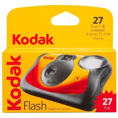 Kodak Flash Single Use/Disposable Film Camera - 27exp