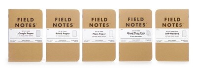 Field Notes &#39;Original Craft&#39; Note Book - 3 Pack