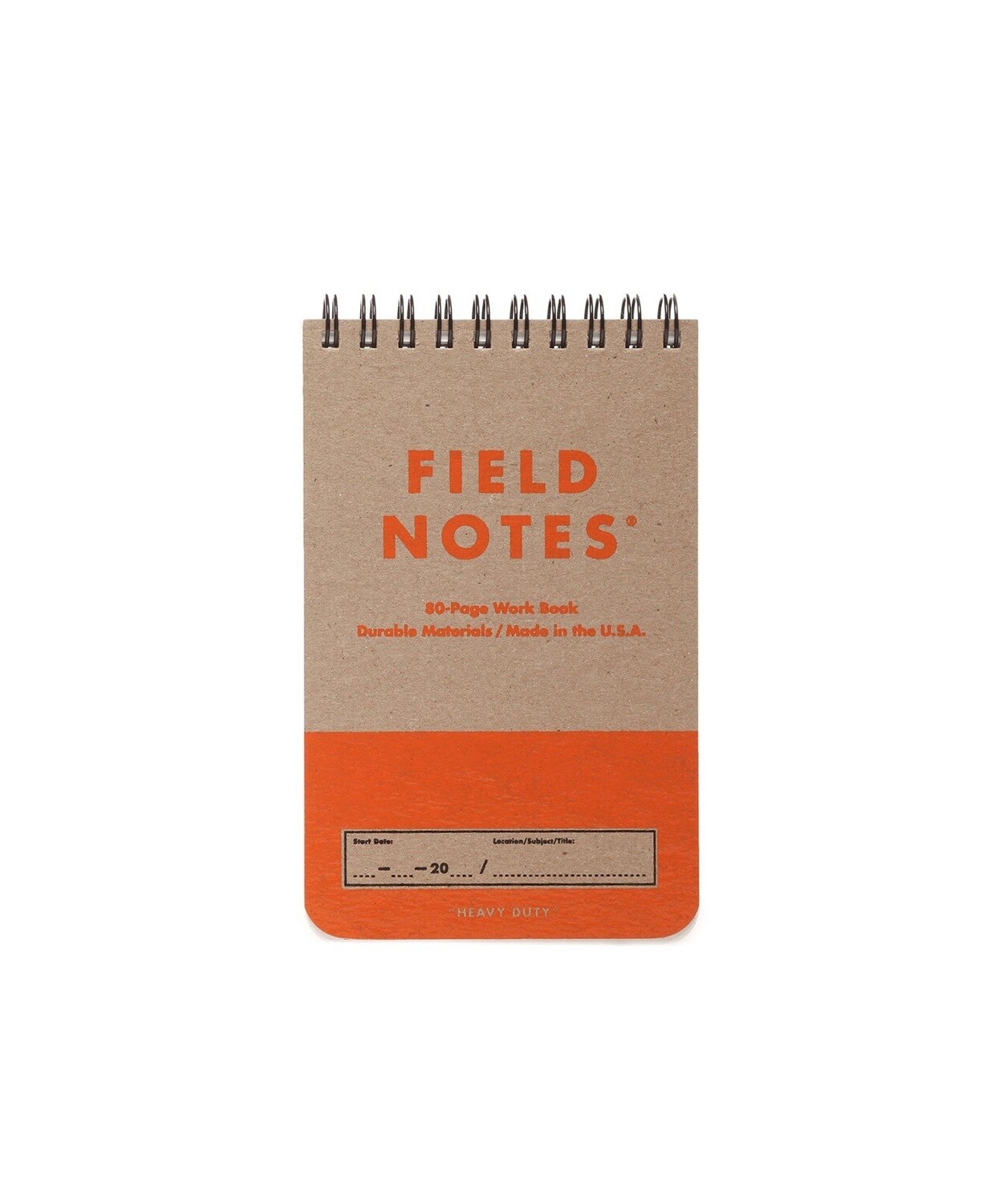 Field Notes &#39;Heavy Duty&#39; Work Books - 2 Pack