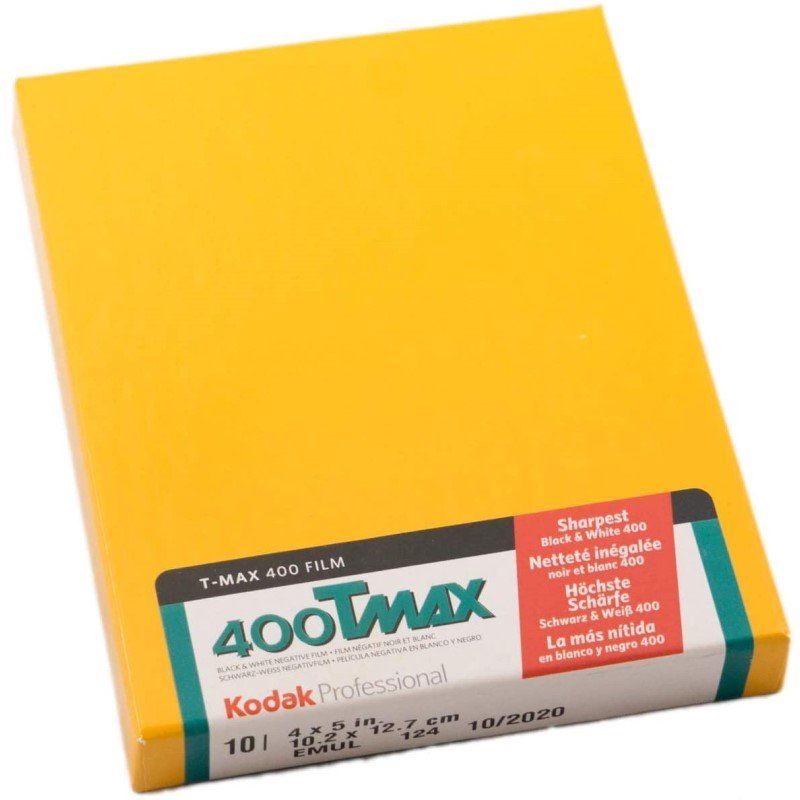Kodak T-Max 400, 4x5&quot; - 10 sheets