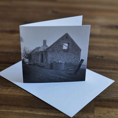 Home in Ruins - 4" Card & Envelope