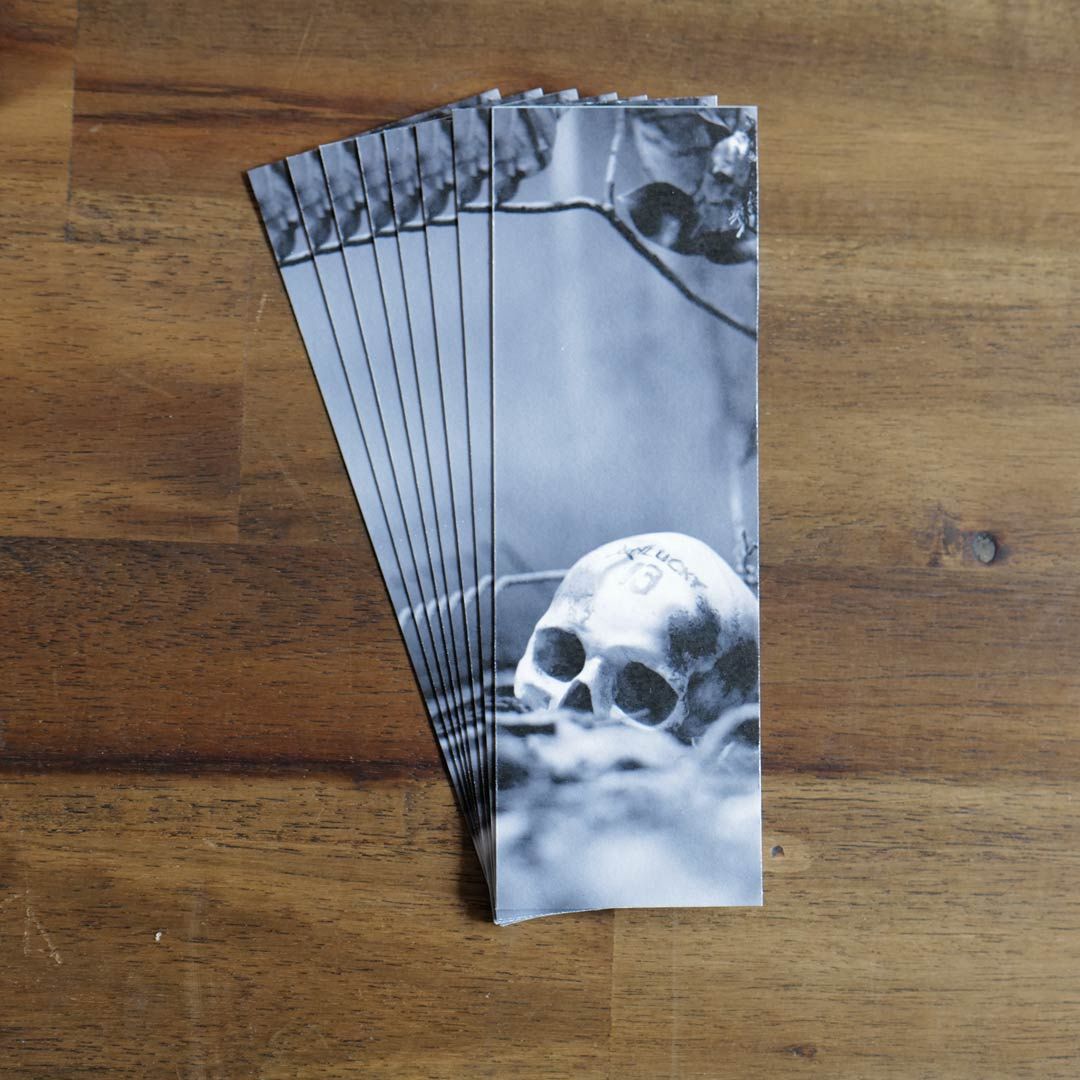 Lucky 13 Skull - Bookmark - by GorakPhoto