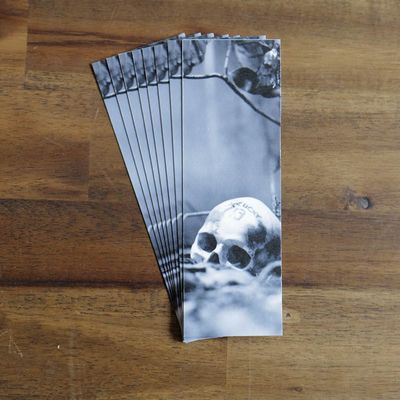 Lucky 13 Skull - Bookmark - by GorakPhoto