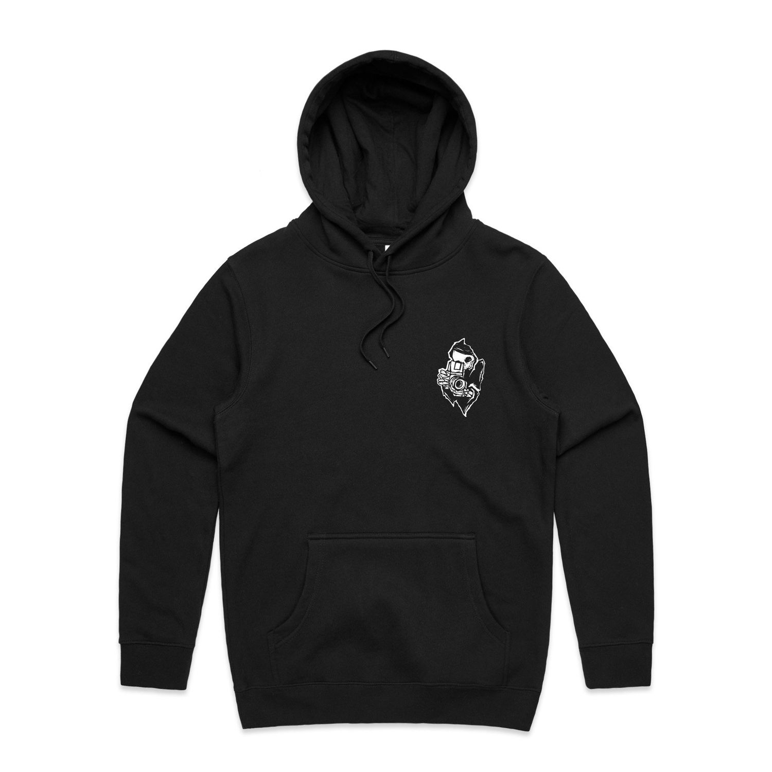 Death Lens Hoody, Size: Small, Colour: Black