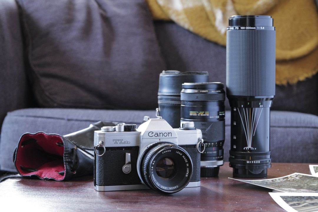 Canon TLb SLR Film Camera Kit