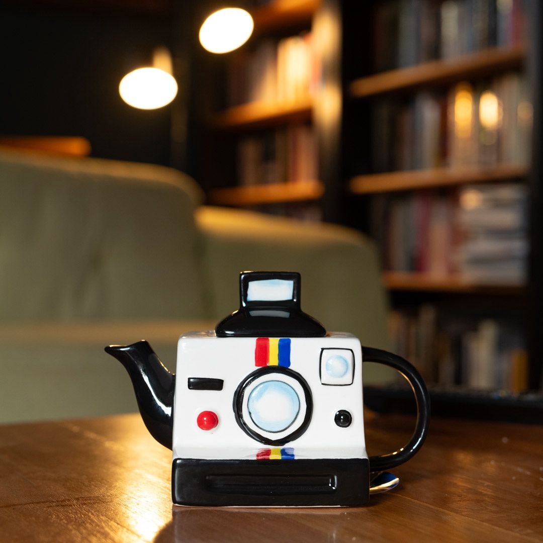 Polaroid Camera Teapot