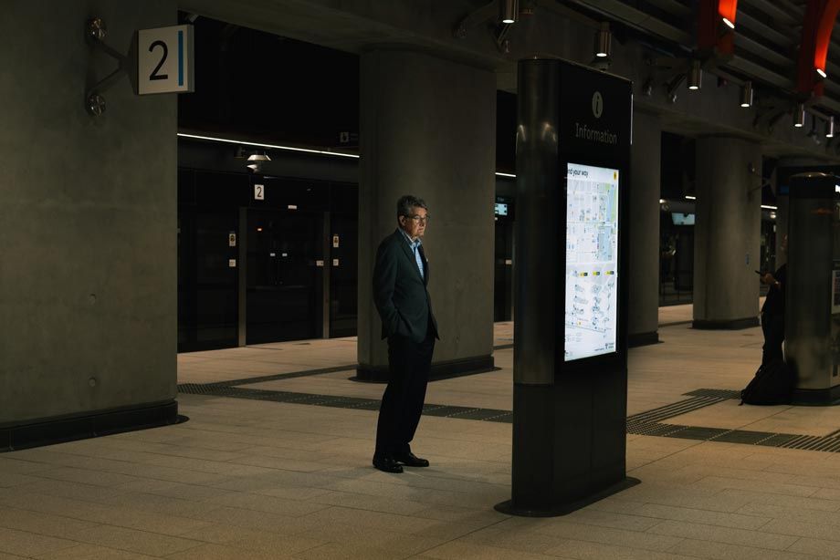 Town Hall Signs - GorakPhoto - Local Artist Print