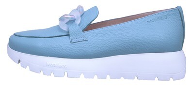 Wonders Rose Women&#39;s Leather Moccasins: Lightweight, Comfortable, and Platform Model (A2444)