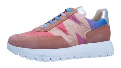 Wonders Odisei - Damen-Sneaker aus Leder, Leichte und Bequeme Keilabsätze A-2452