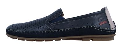 Fluchos Dorian: Men&#39;s Leather Loafers with Removable Insoles for Flexible Comfort - Model F1177