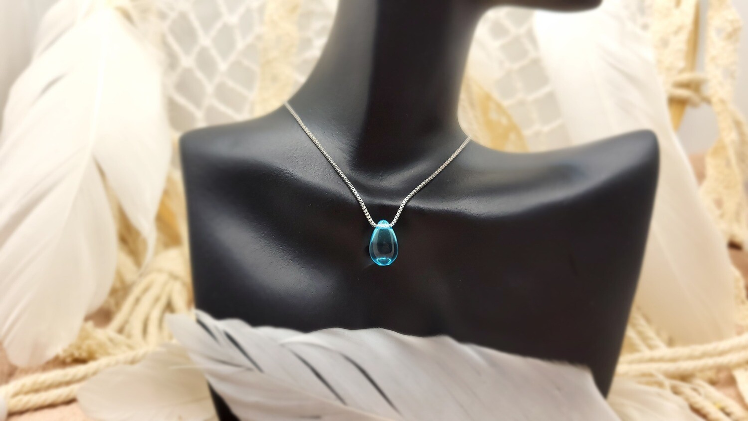 KristallBlue Kette