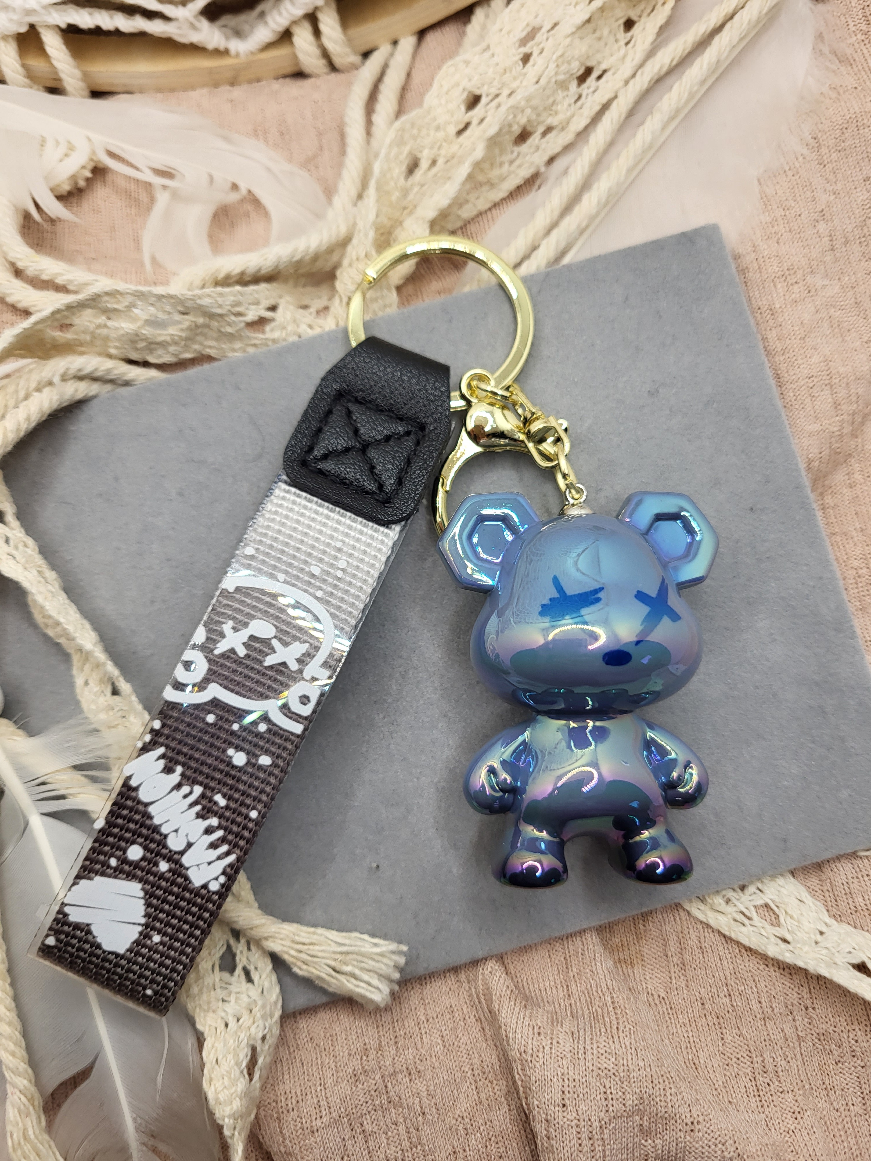 Teddybär Schlüsselanhänger