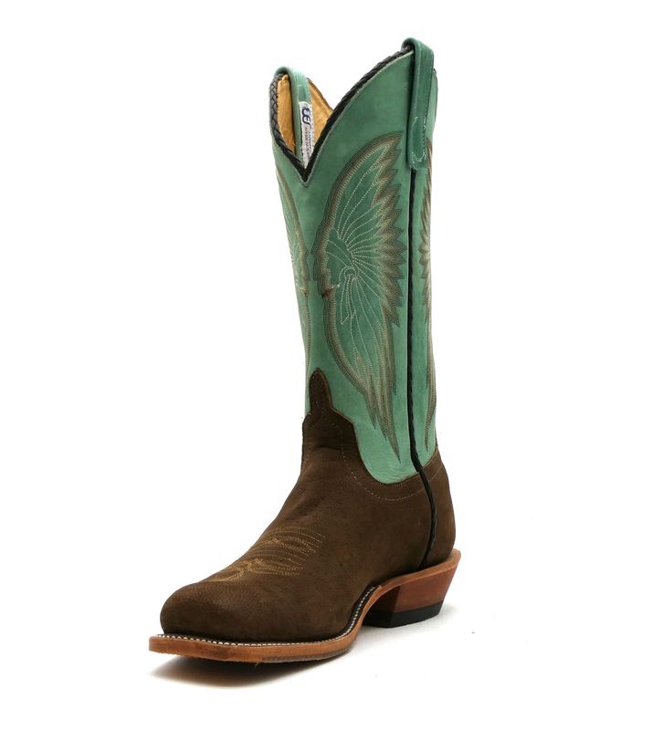 black long barrel boots  KF2246