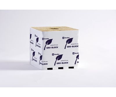 Grodan Hugo Improved 6&quot; x 6&quot; x 5.8&quot; 64/case