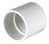 PVC Schedule 40 - Coupling Socket x FPT, Size: 1/2 INCH