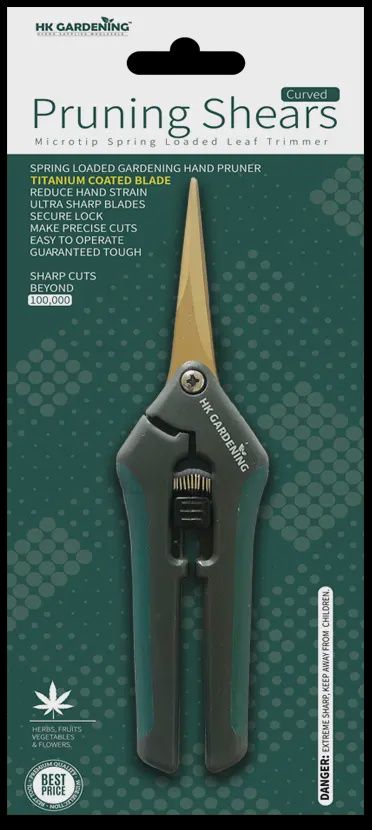 HK Spring Scissors Curved Non-Stick
