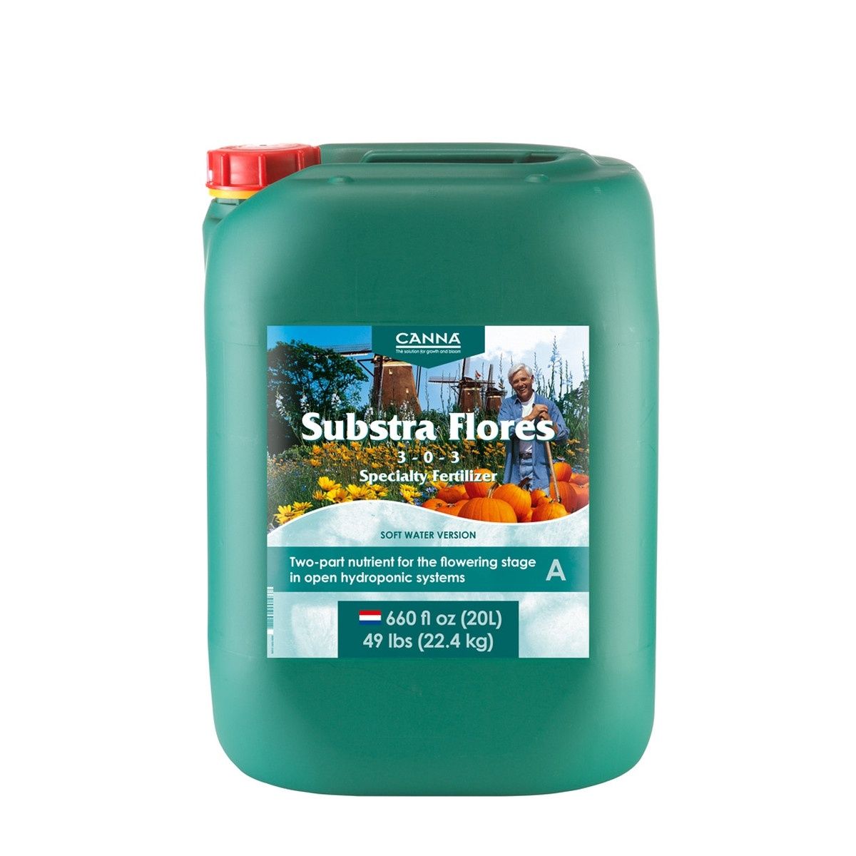 Canna Substra Flores SW A, Size: 20 L
