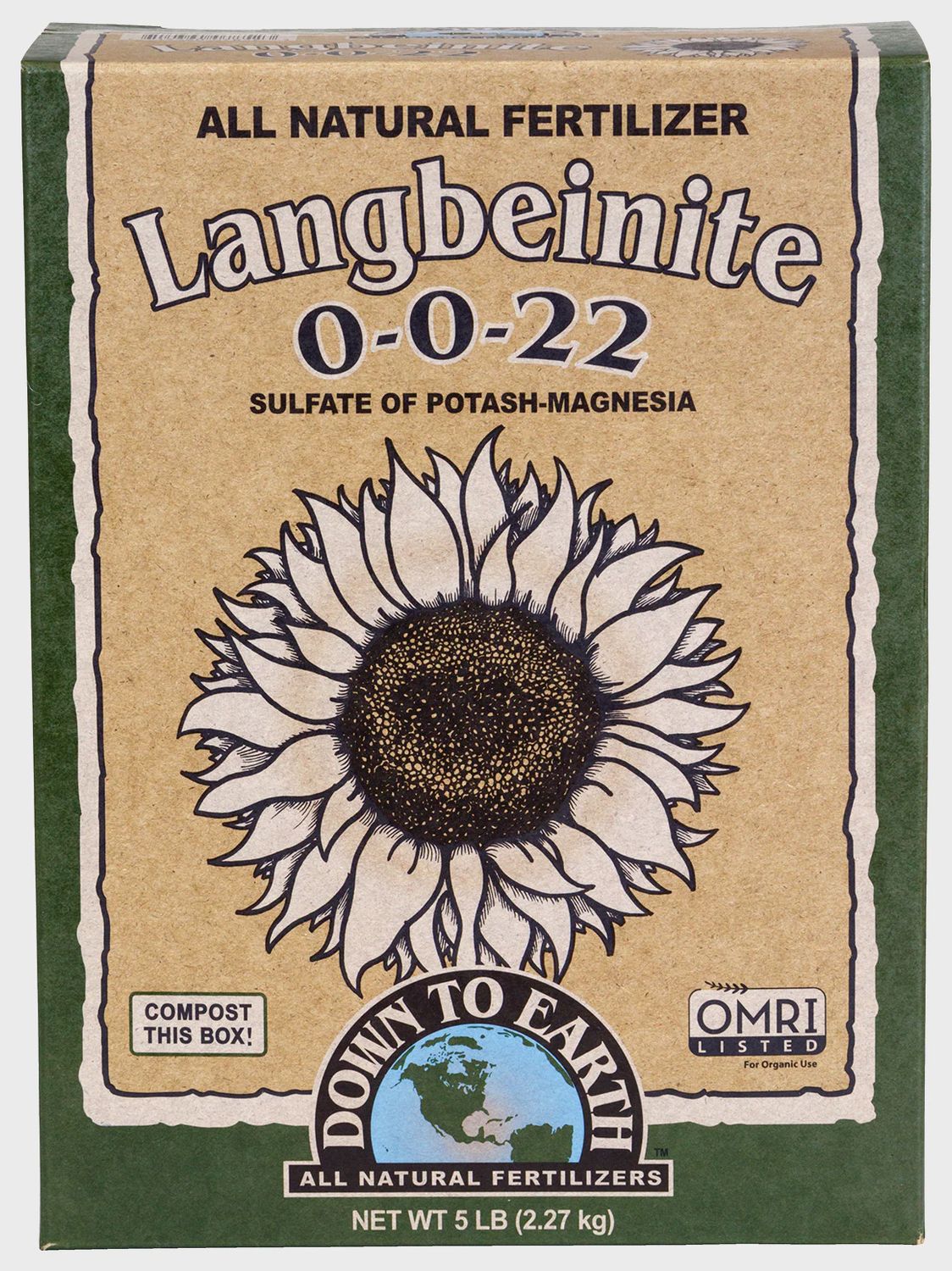 DTE Langbeinite Kmag (0-0-22), Size: 5 lb