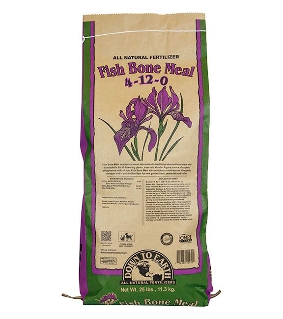 DTE Fish Bone Meal (4-12-0), Size: 25 lb