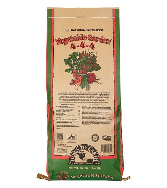 DTE Vegetable Garden (4-4-4), Size: 25 lb