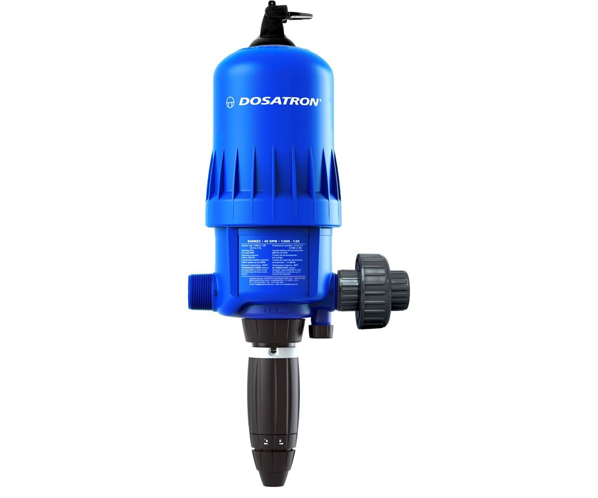 Dosatron 40 GPM, 1:500 to 1:50