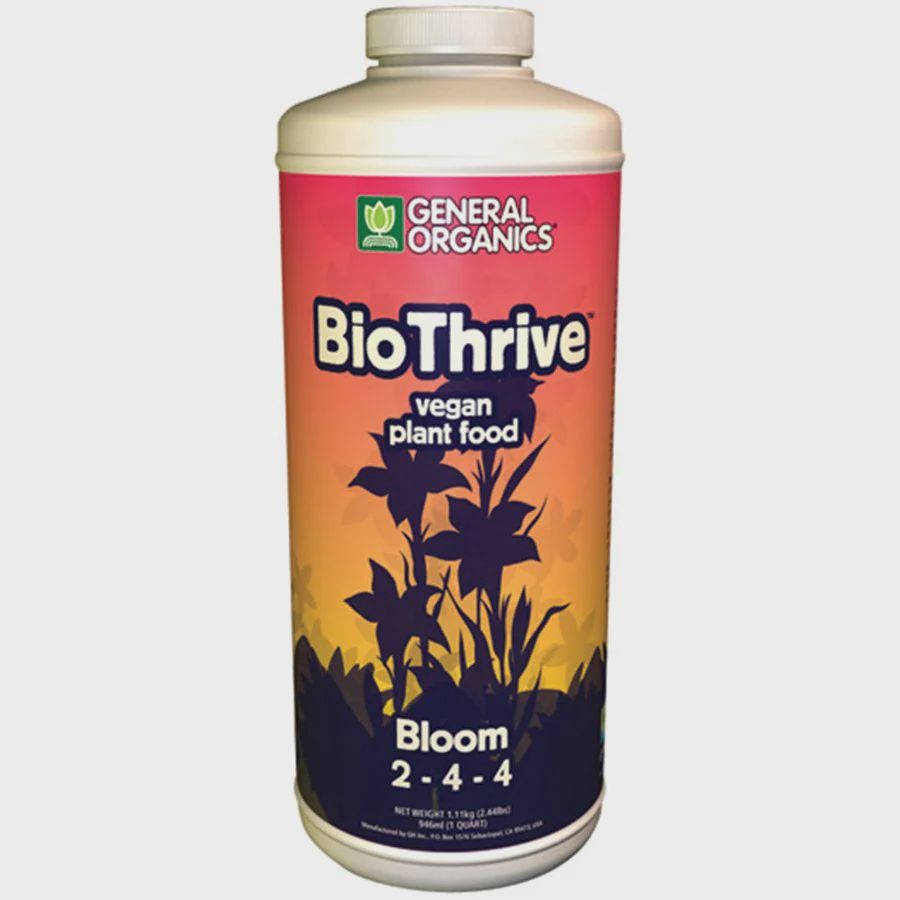 GH General Organics BioThrive Bloom, Size: 1qt