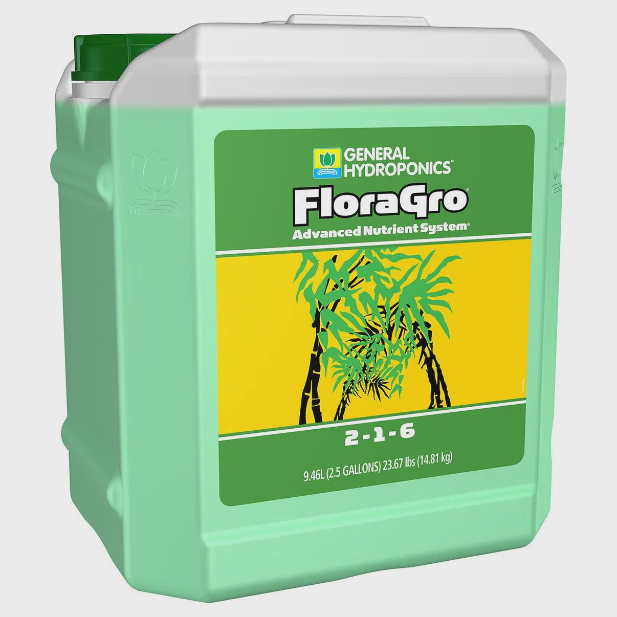 GH FloraGro, Size: 2.5gal