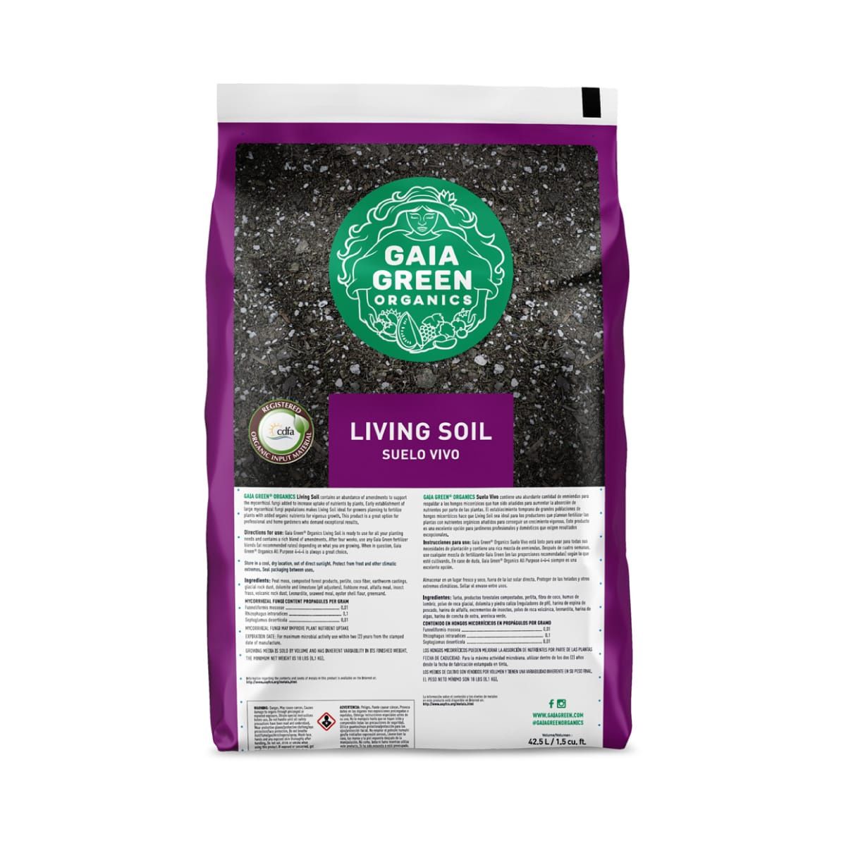 Gaia Green Living Soil 1.5cf