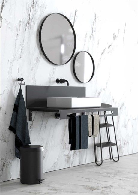 Miroir cadre alu D40 CM  + 6 finitions