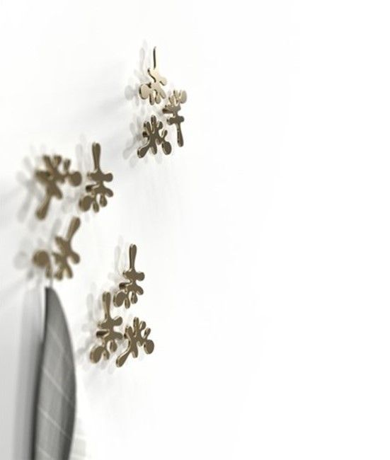 Set de 3 patères MINI CAMOUFLAGE  + 9 finitions