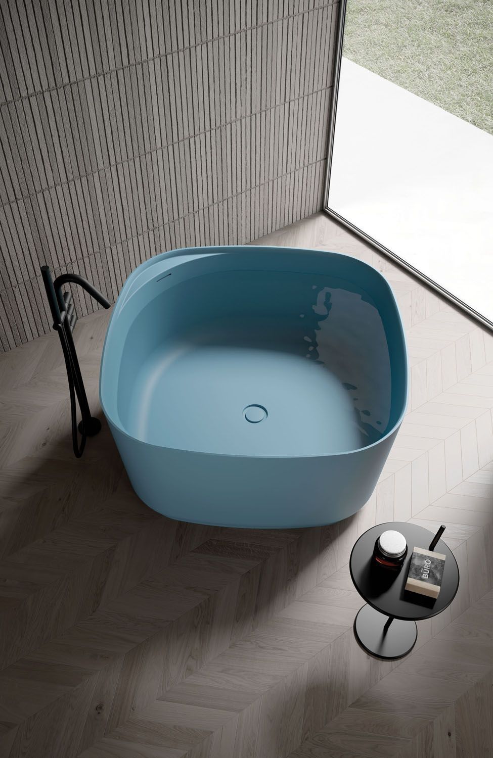 BAIGNOIRE SECOND  CARRE 115