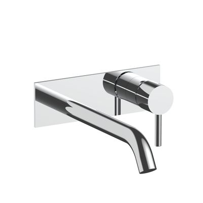 MITIGEUR LAVABO NOSTROMO + 9 Finitions MITIGEUR NOSTROMO MURAL FANTINI AVEC PLAQUE CHROME
