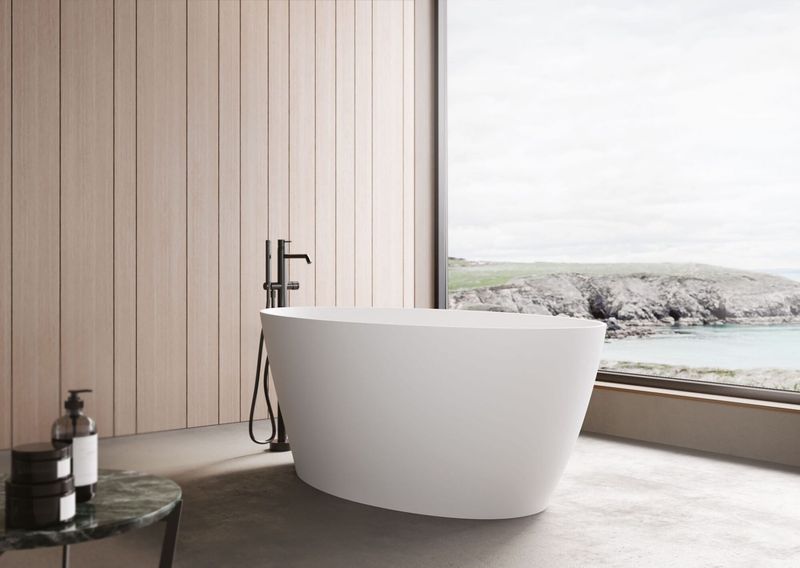 BAIGNOIRE LAKE DISENIA BLANC MAT