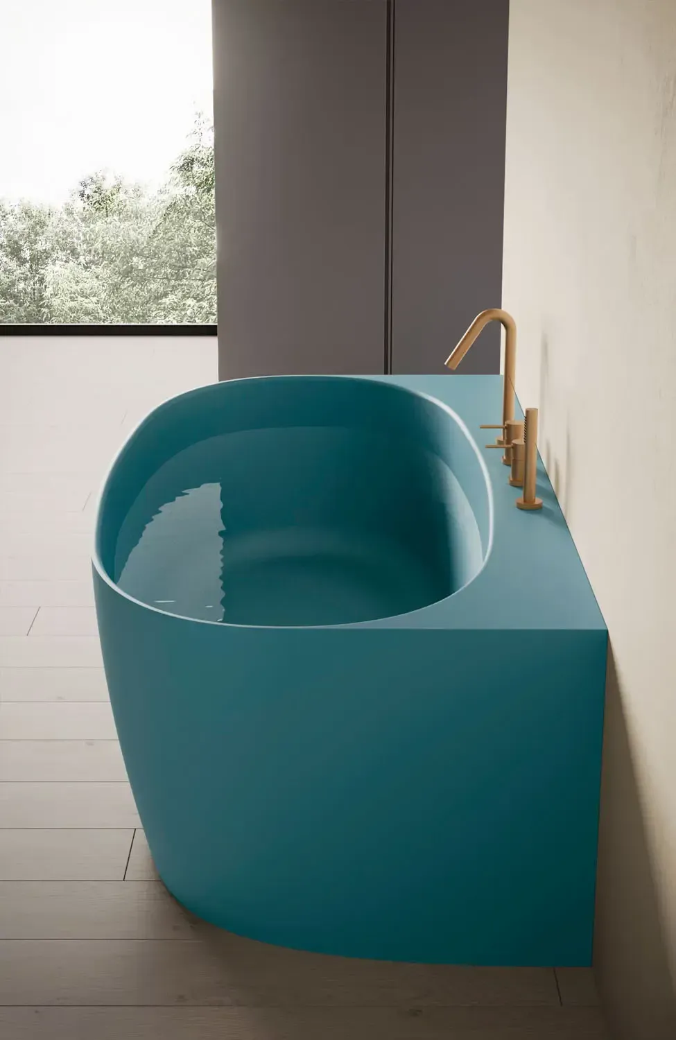 BAIGNOIRE BULL SEMI-ILOT COULEUR DISENIA
