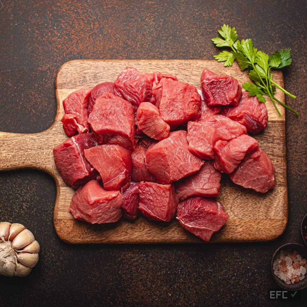 Stew Meat Beef ( Hand cut ) Stew Meat Beef ( Hand cut )