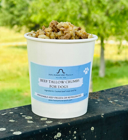 Dog Treats ( Tallow Crumbs) 16 oz. Dog Treats ( Tallow Crumbs) 16 oz.