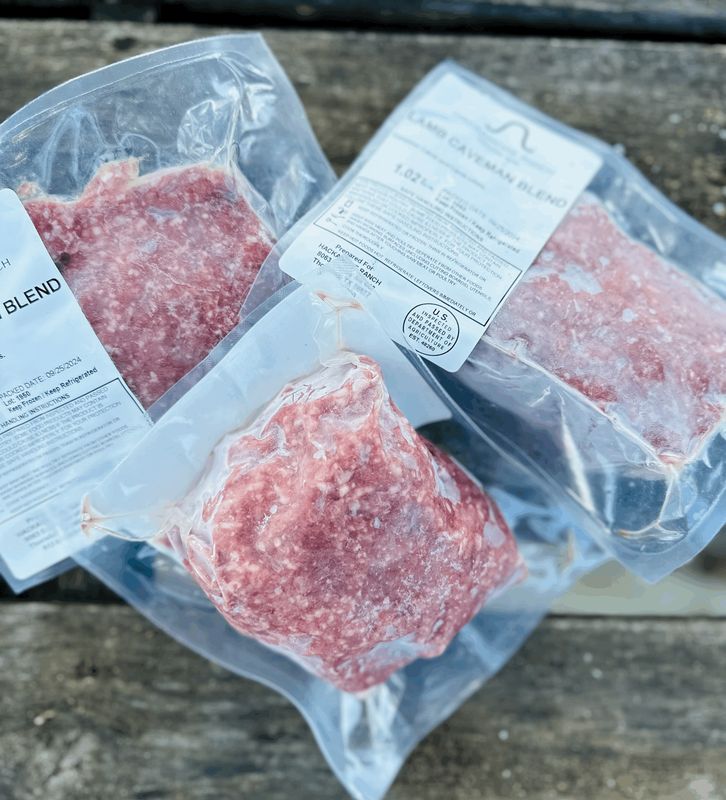 Lamb Caveman Blend (Organ meat blend )