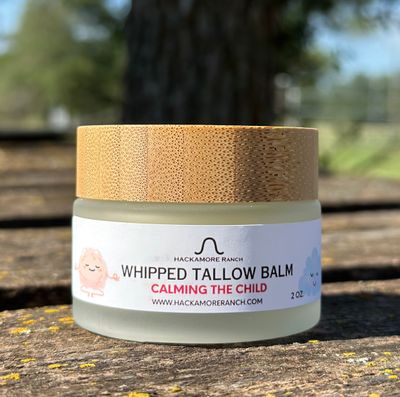 Calming the child, Whipped tallow balm 2 oz Calming the child, Whipped tallow balm 2 oz