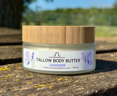 Body Butter Lavender Whipped  4 oz