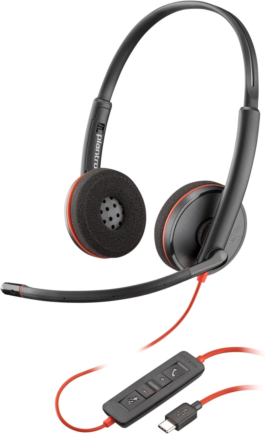 POLY   |   Blackwire 3220 Stereo (USB-C/A) Headset